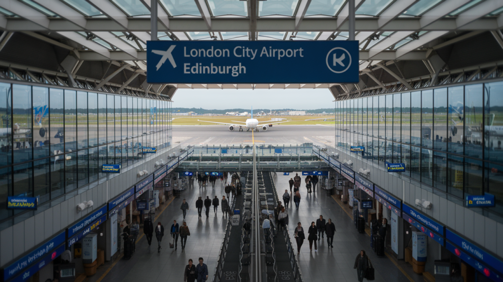 London City Airport to Edinburgh